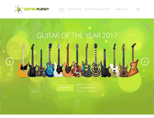 Tablet Screenshot of guitar-planet.co.uk